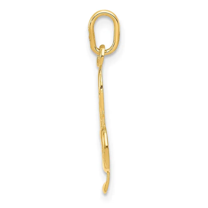 14k Yellow Gold Treble Clef Pendant TreasureFineJewelers PreStyled Sets