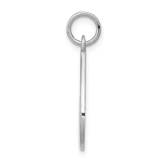 Necklaces TreasureFineJewelers Sterling Silver Rhodiumplated Medical Jewelry Pendant