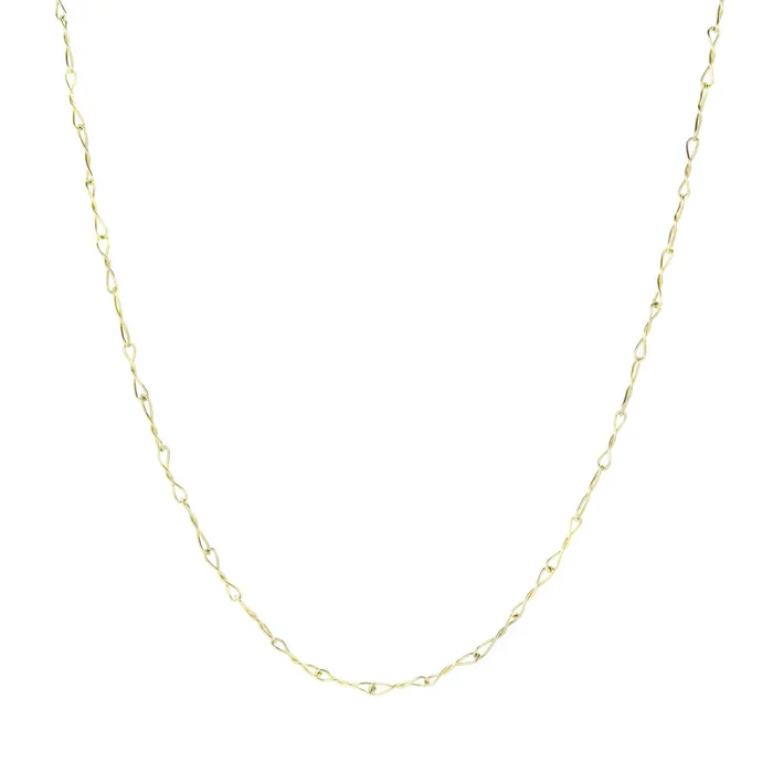 18k Twist Link Chain Lene Vibe Necklaces