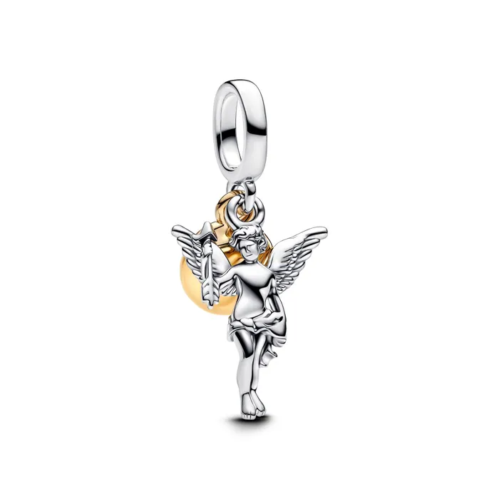 Pandora Cupid Dangle Charm Pandora Charm Necklaces