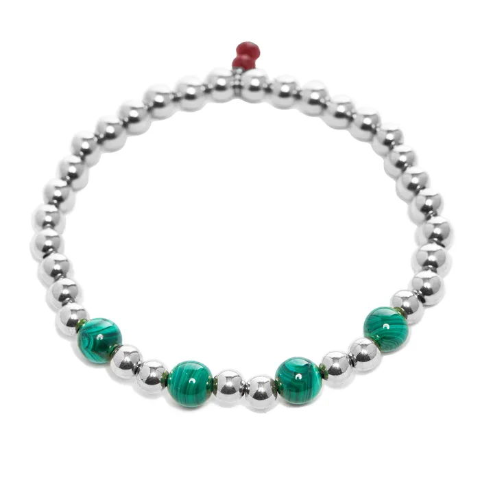 Bracelets Kamo by Kary Brittingham 14k GoldFilled Bracelet with Malachite