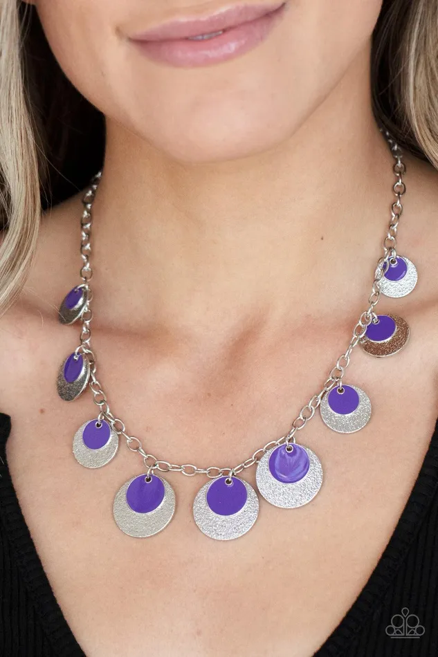 Necklaces Paparazzi Accessories The Cosmos Are Calling Purple Necklace Jewelry by Bretta Necklaces Paparazzi Accessories The Cosmos Are Calling Purple Necklace Jewelry by Bretta