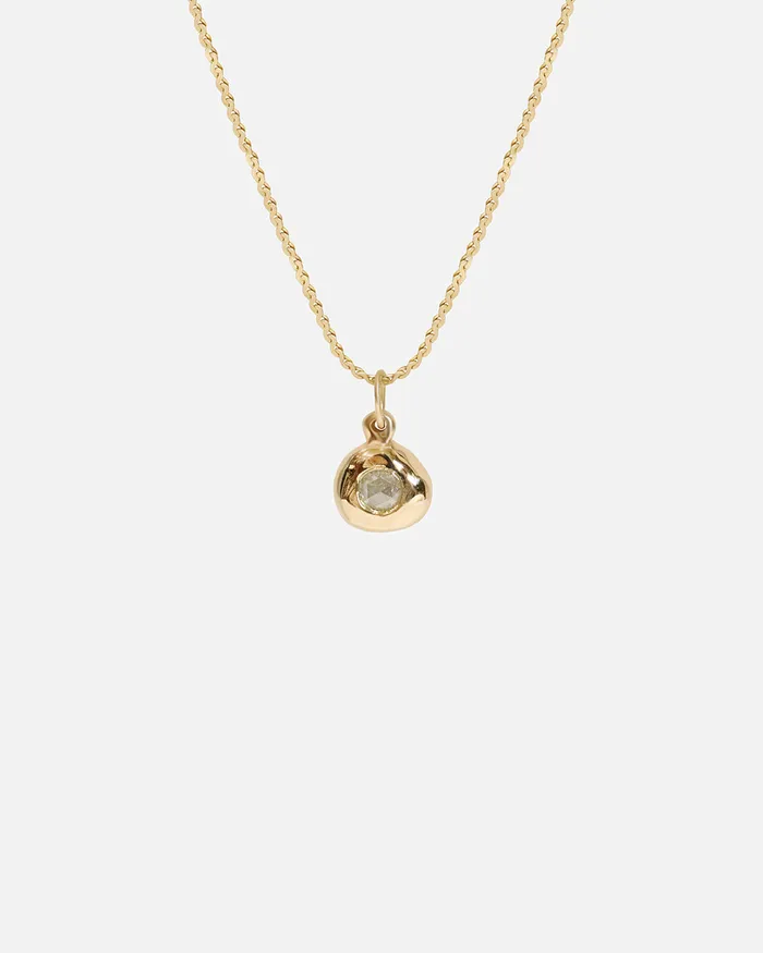 Star Jelly Pendant Rose Cut Diamond Kestrel Dillon Necklaces