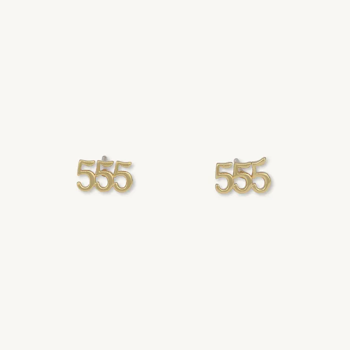 Earrings Camile Stone 555 Angel Number Earrings