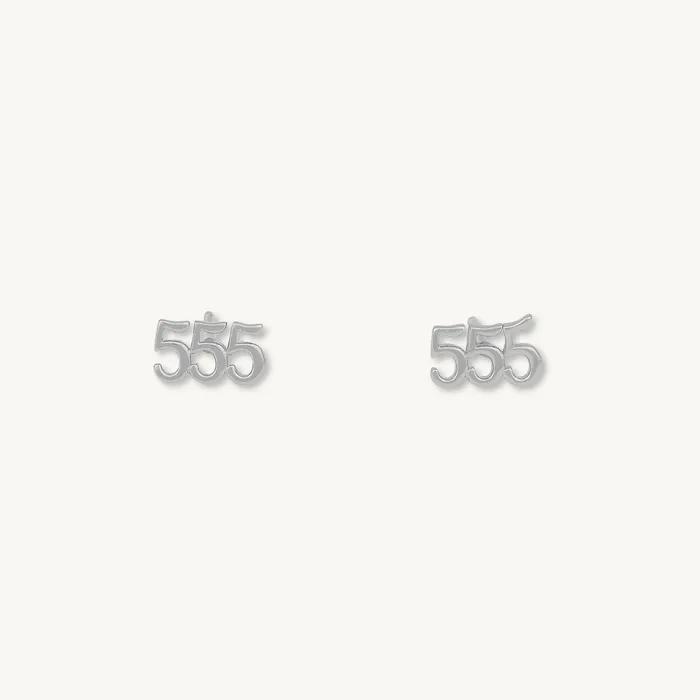 Earrings Camile Stone 555 Angel Number Earrings