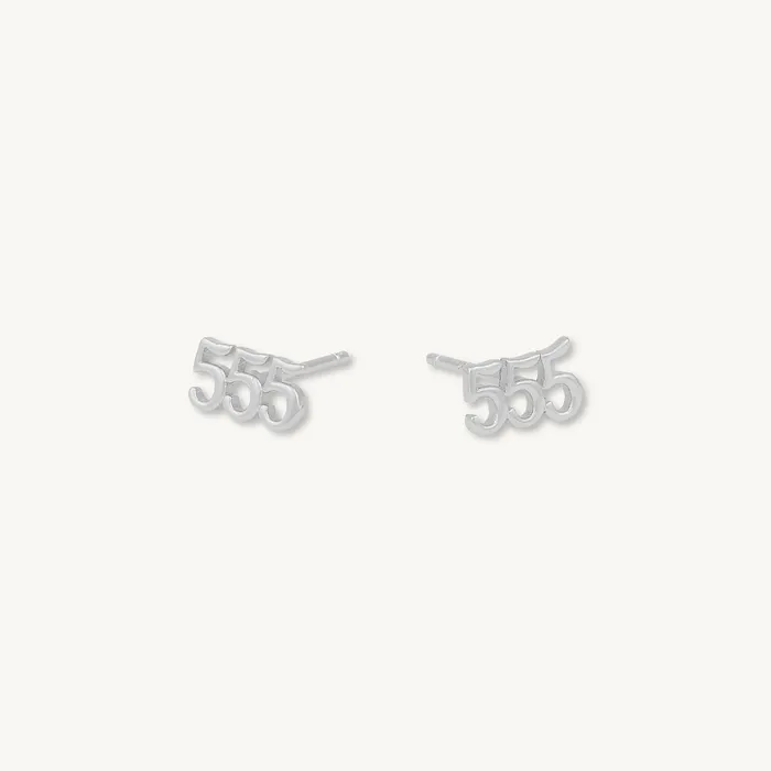 Earrings Camile Stone 555 Angel Number Earrings