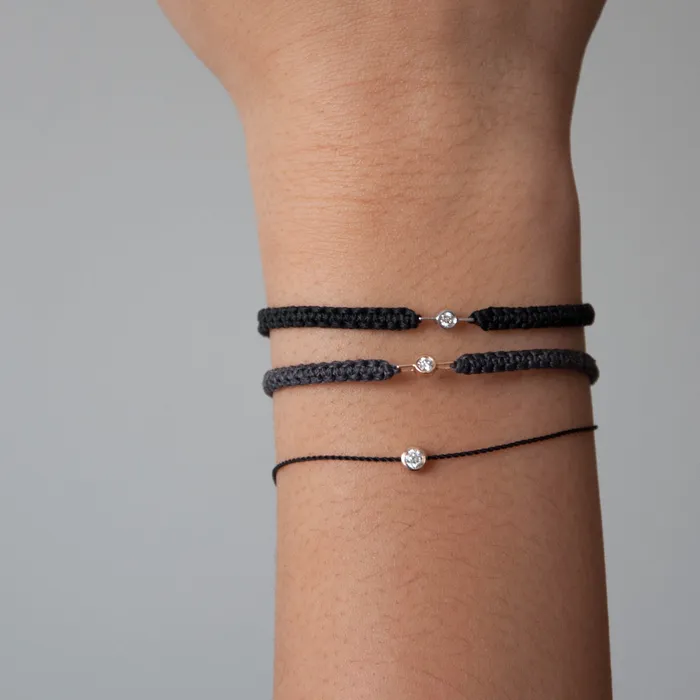 010ctw Solo Diamond Bracelet Vivien Frank Designs Bracelets
