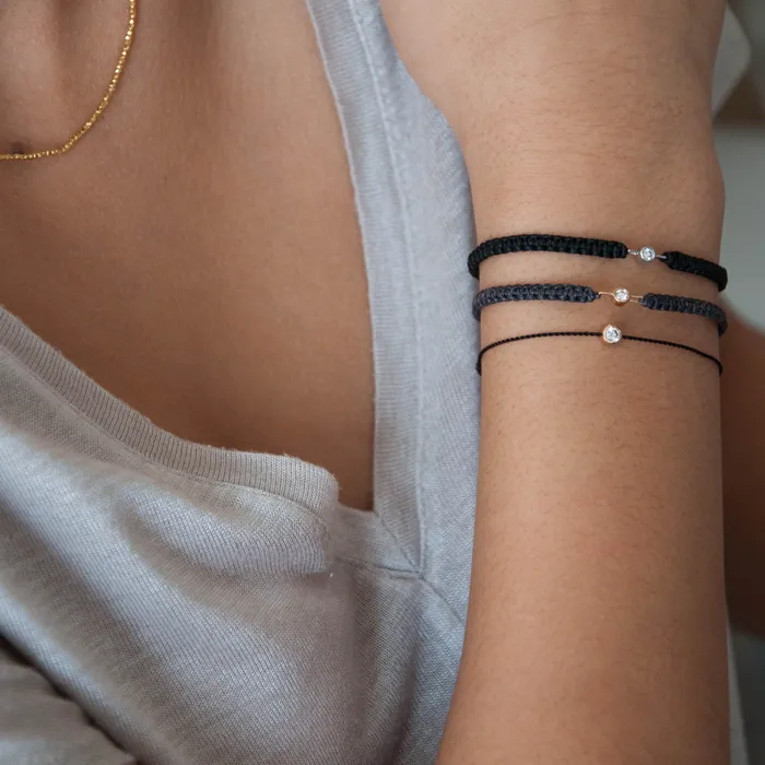 010ctw Solo Diamond Bracelet Vivien Frank Designs Bracelets