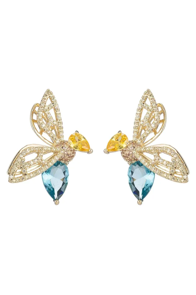 Faerie Earrings Blue Eye Candy LA Earrings