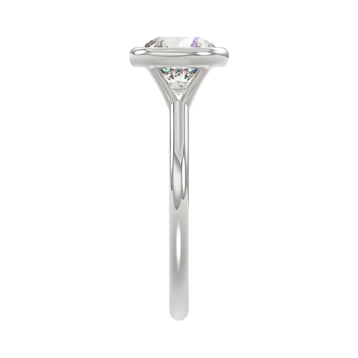 LADIES SOLITAIRE RING 3CT ROUND DIAMOND 14K WHITE GOLD CENTER STONE ROUND DIAMOND 3CT Ethos Rings LADIES SOLITAIRE RING 3CT ROUND DIAMOND 14K WHITE GOLD CENTER STONE ROUND DIAMOND 3CT Ethos Rings