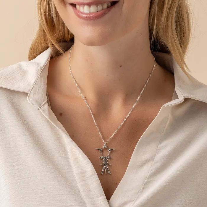 sciencejewelry1824 Necklaces circle of Willis necklace silver