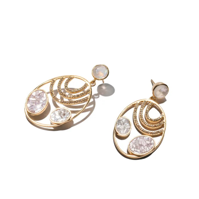 Shana Gulati Jewelry Earrings Ohie Gold Vermeil Earrings