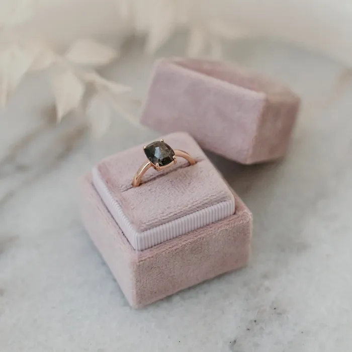 VENVS The Celeste 14k Rose Size 65 Stone SA66 Cinque Ring Box Custom Engraving 0 Rings VENVS The Celeste 14k Rose Size 65 Stone SA66 Cinque Ring Box Custom Engraving 0 Rings
