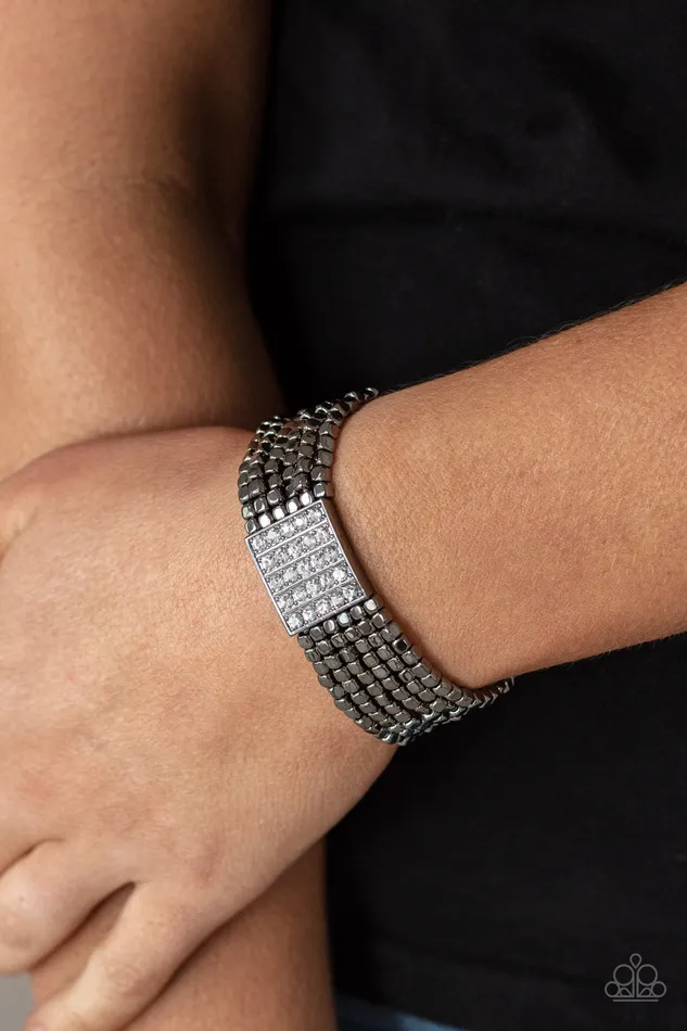A Finishing Touch Jewelry Bracelets Paparazzi StarStudded Showcase Black Bracelet