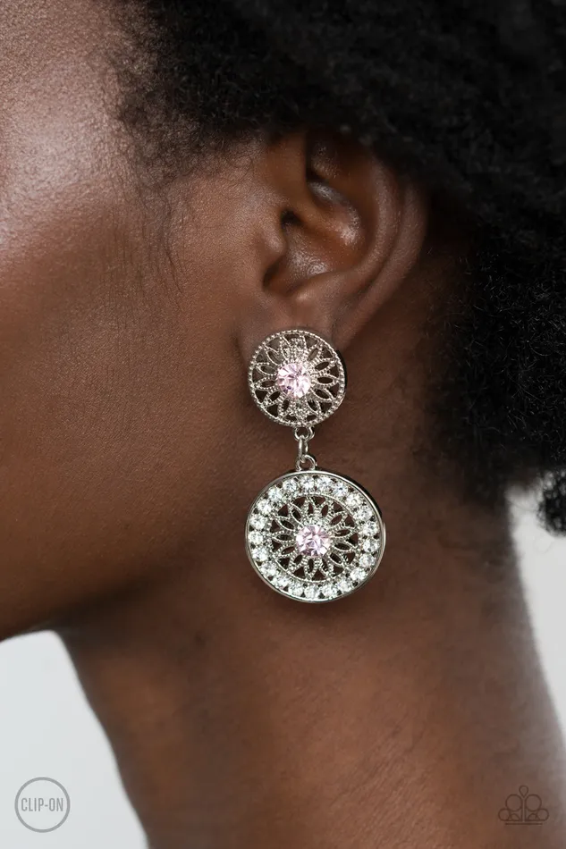 A Finishing Touch Jewelry Paparazzi Life of The Garden Party Pink ClipOn Earrings Earrings A Finishing Touch Jewelry Paparazzi Life of The Garden Party Pink ClipOn Earrings Earrings