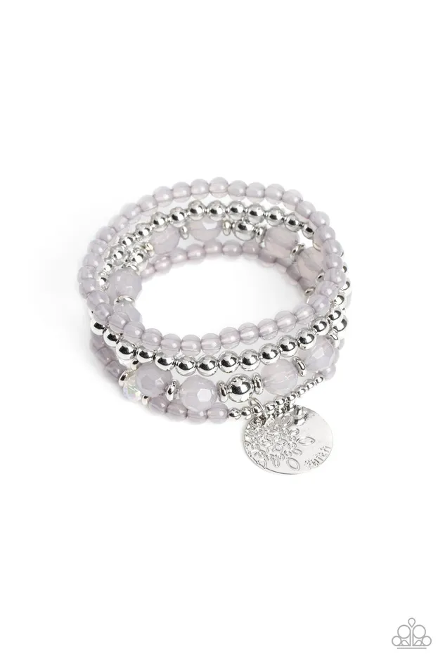 Bracelets A Finishing Touch Jewelry Paparazzi Surfer Style Silver Bracelet
