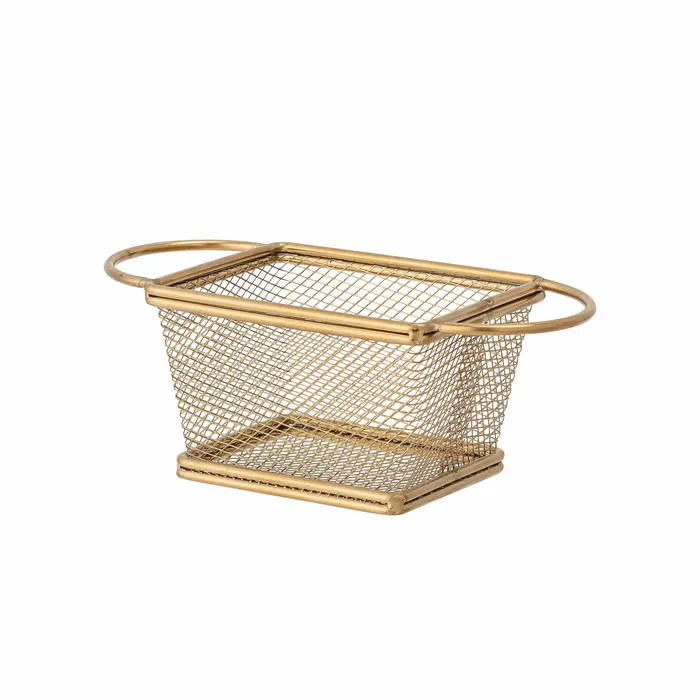 Bracelets Bloomingville Bloomingville Stainless Steel Mesh Basket