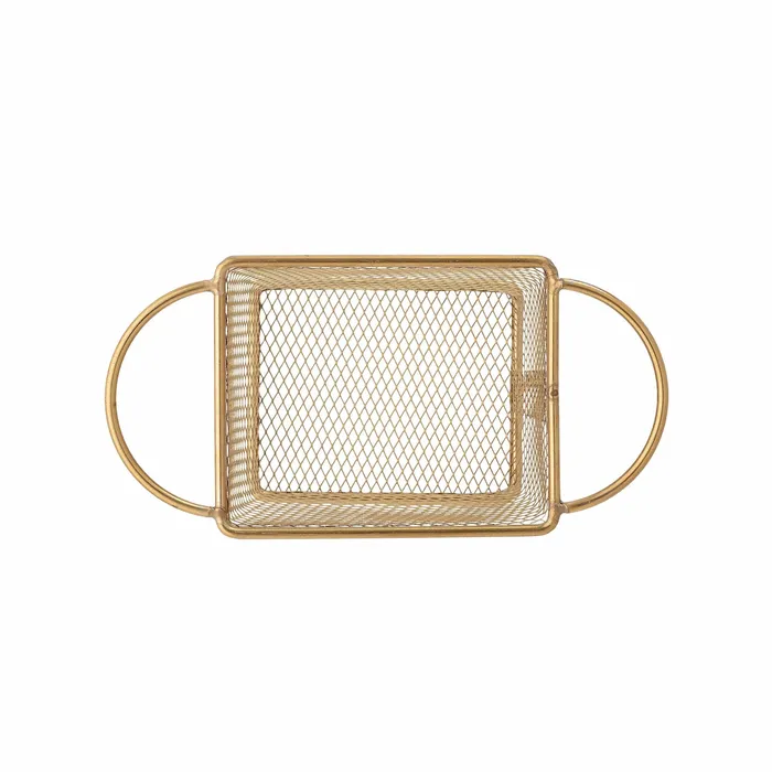 Bracelets Bloomingville Bloomingville Stainless Steel Mesh Basket