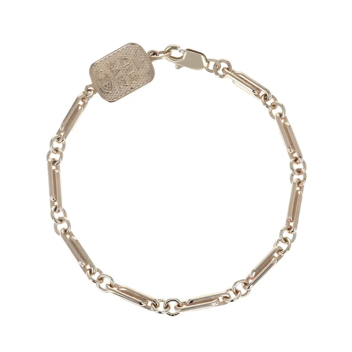 Bracelets King Baby Small 10K Gold Paperclip Bracelet