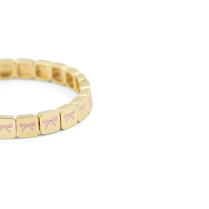 Bracelets Lisa Gozlan THE PINK BOW BRACELET