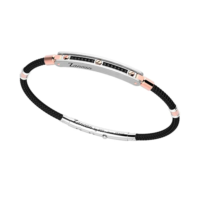 Bracelets Zancan Zancan Kevlar Spinel Stone Bracelet