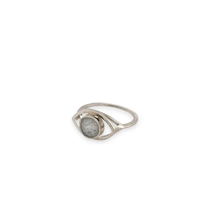 Detroit Graffiti Rings Natalie Ring Rhodium Size 8