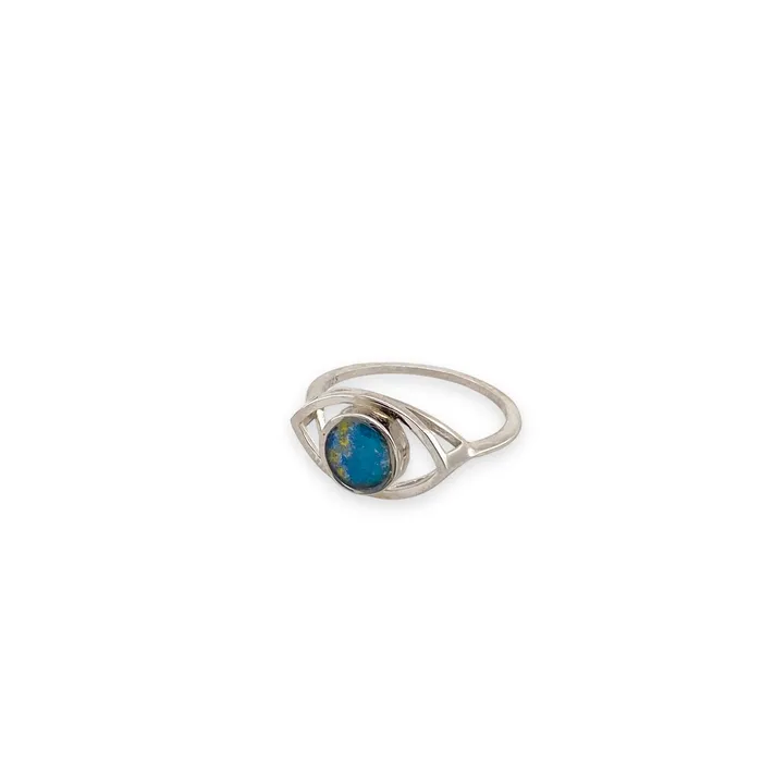 Detroit Graffiti Rings Natalie Ring Rhodium Size 8