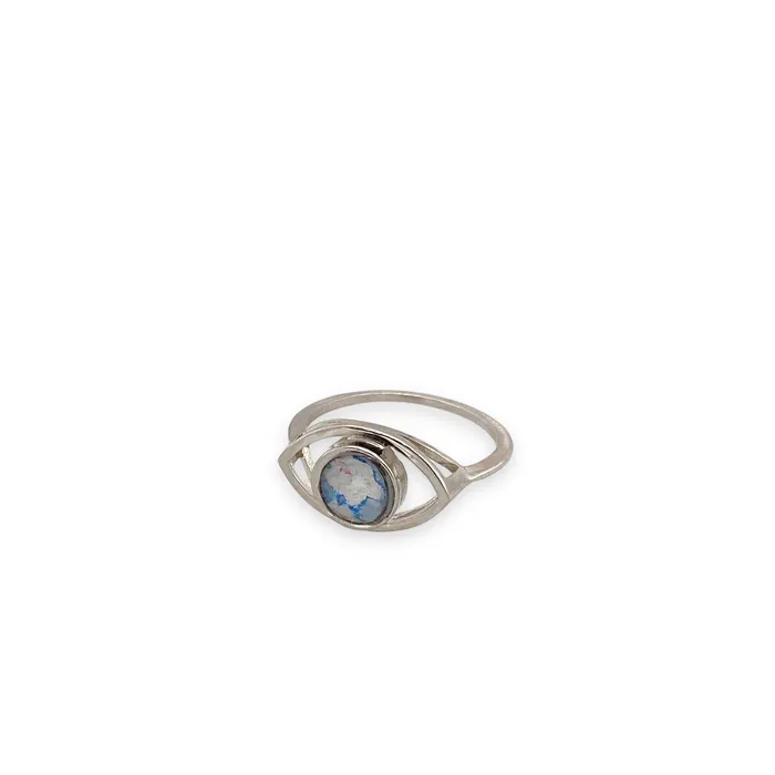Detroit Graffiti Rings Natalie Ring Rhodium Size 8