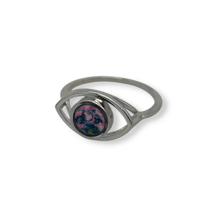 Detroit Graffiti Rings Natalie Ring Rhodium Size 8
