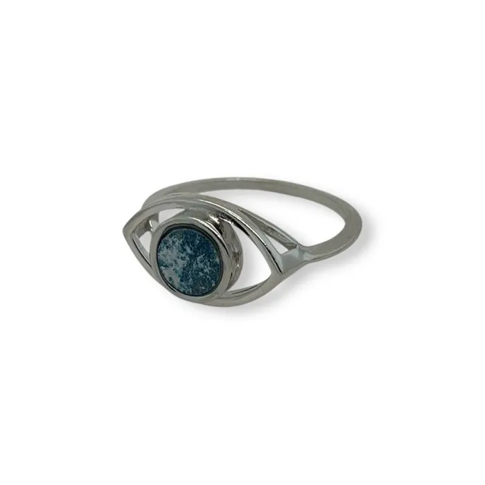 Detroit Graffiti Rings Natalie Ring Rhodium Size 8