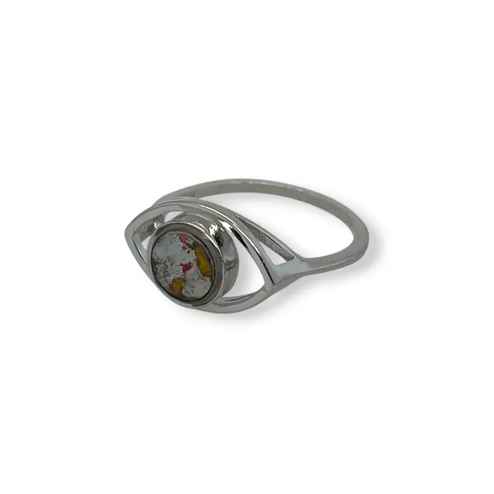 Detroit Graffiti Rings Natalie Ring Rhodium Size 8