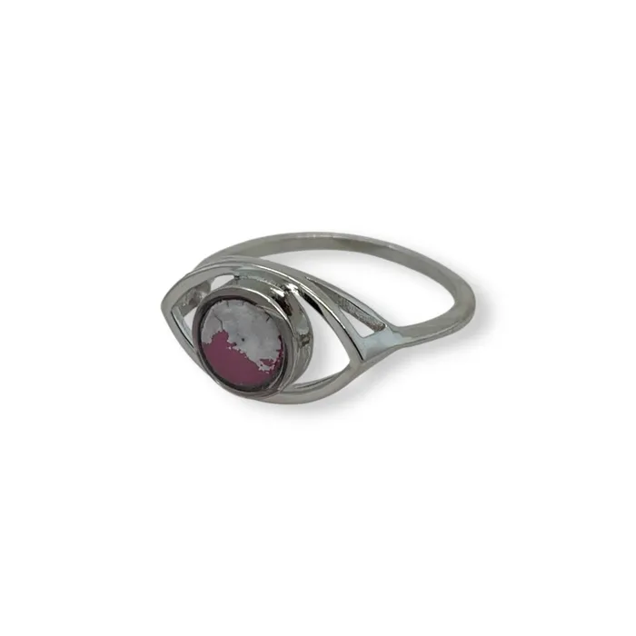 Detroit Graffiti Rings Natalie Ring Rhodium Size 8