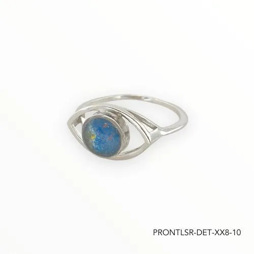 Detroit Graffiti Rings Natalie Ring Rhodium Size 8