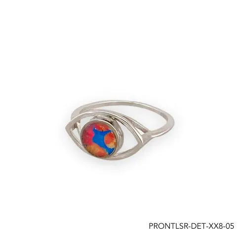 Detroit Graffiti Rings Natalie Ring Rhodium Size 8
