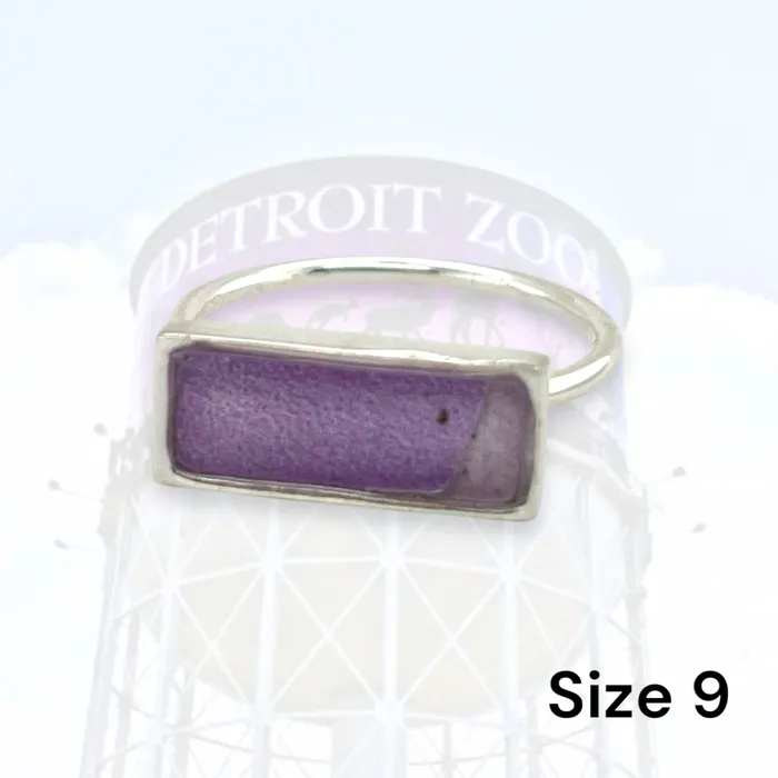 Detroit Zoo Detroit Zoo Lauren Ring Silver Size 9 Rings
