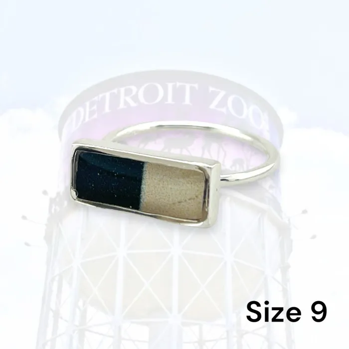 Detroit Zoo Detroit Zoo Lauren Ring Silver Size 9 Rings
