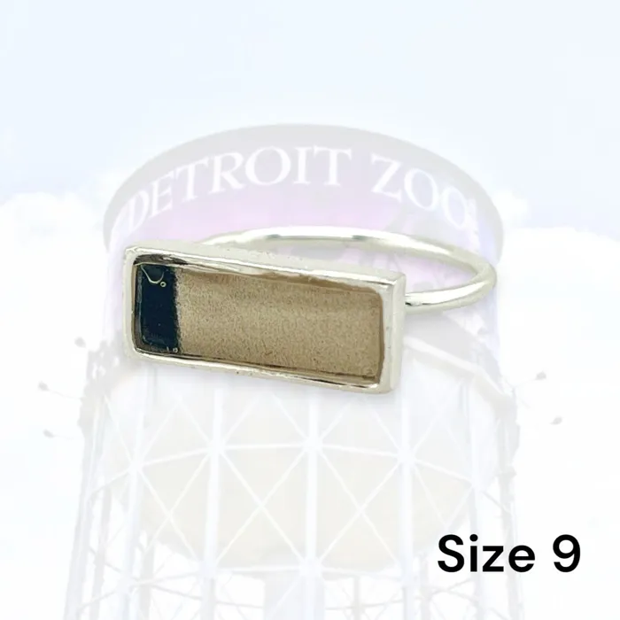 Detroit Zoo Detroit Zoo Lauren Ring Silver Size 9 Rings