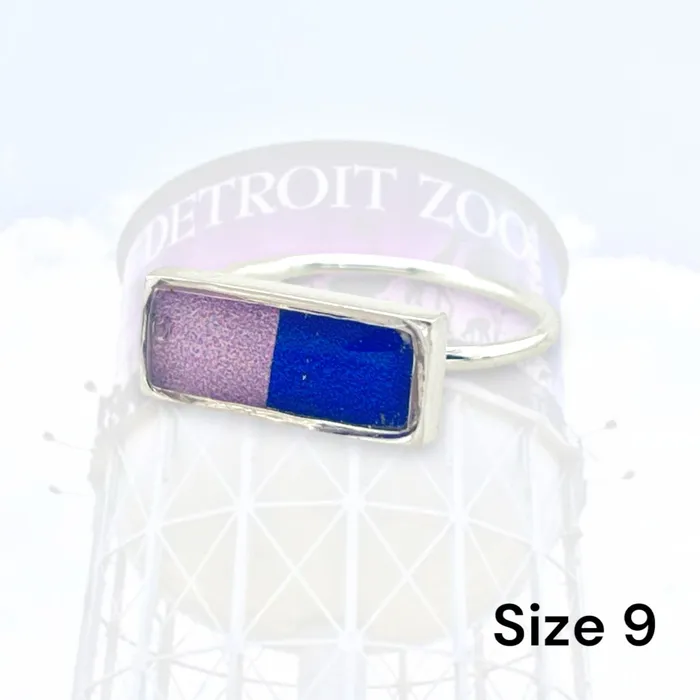 Detroit Zoo Detroit Zoo Lauren Ring Silver Size 9 Rings