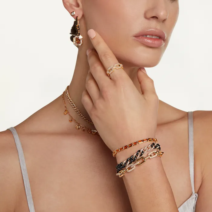 DIAMOND PAVE ALTERNATING CABLE LINK BRACELET SHAY JEWELRY Bracelets