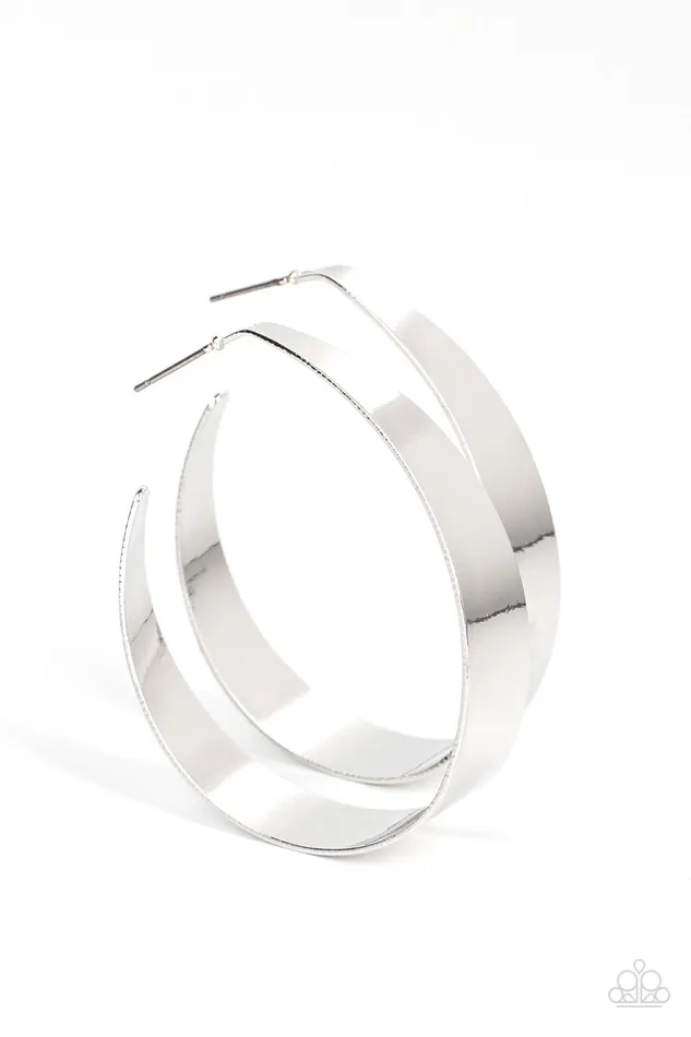Earrings A Finishing Touch Jewelry Paparazzi Flat Out Fashionable Silver Earring Earrings A Finishing Touch Jewelry Paparazzi Flat Out Fashionable Silver Earring