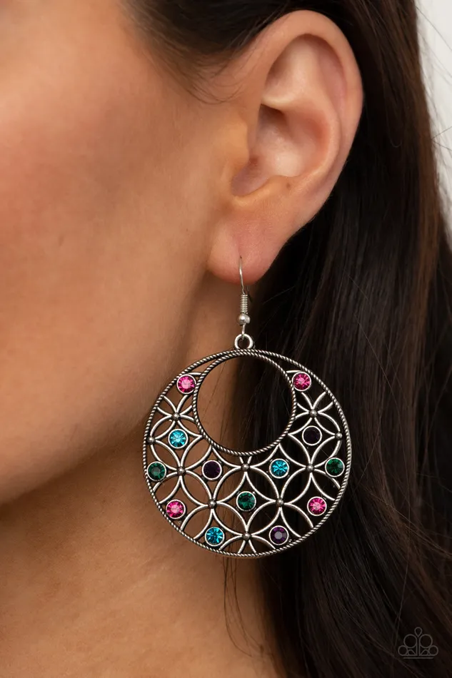 Earrings A Finishing Touch Jewelry Paparazzi Garden Garnish Multi Earrings