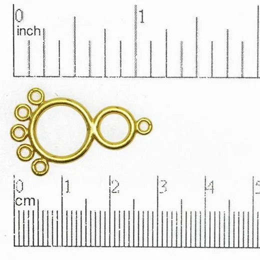 Earrings Continental Beads 27mm x 12mm 5to1 Infinity Symbol Chandelier Earring Made of Brass Sold Individually EW1347