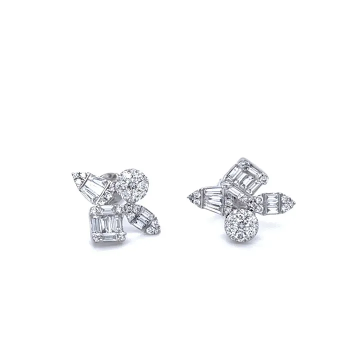 Howard Fine Jewellers Earrings Multi Diamond Stud Earrings