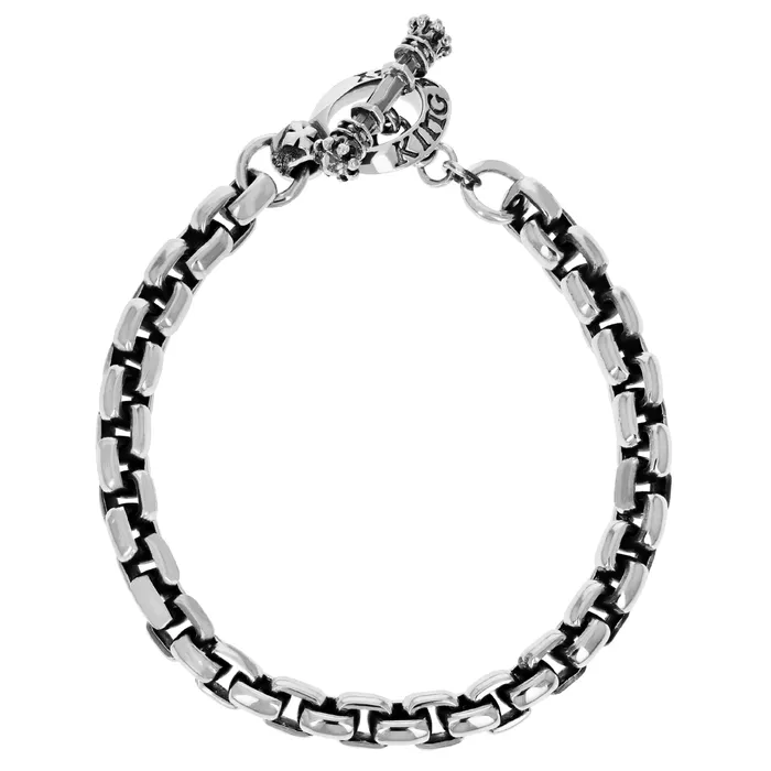 King Baby Bracelets Box Link Bracelet