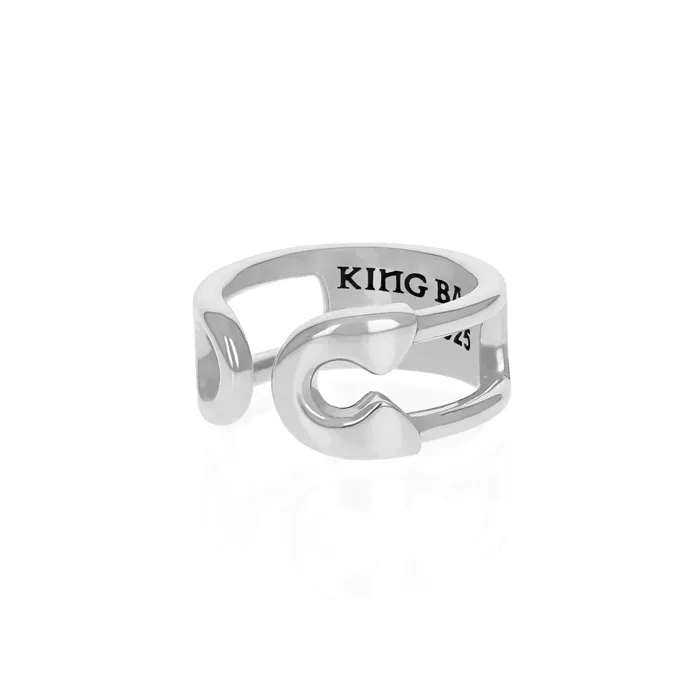 King Baby Rings Safety Pin Ring
