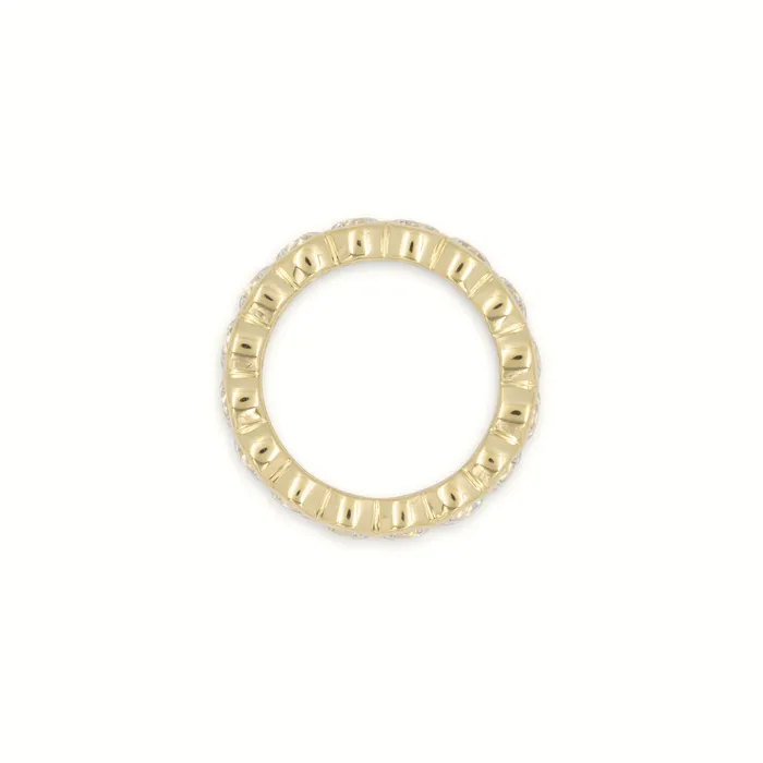 Lisa Gozlan Rings THE SCALLOPED ETERNITY RING