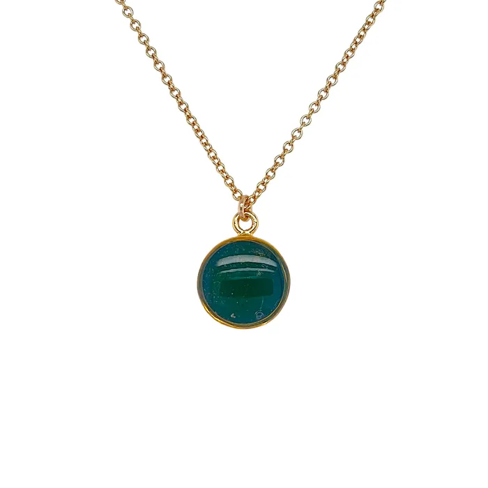 Michigan State Campus Rock Necklaces Amy Necklace Gold