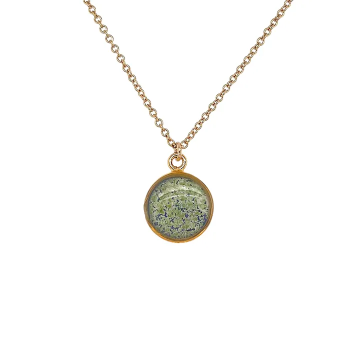 Michigan State Campus Rock Necklaces Amy Necklace Gold