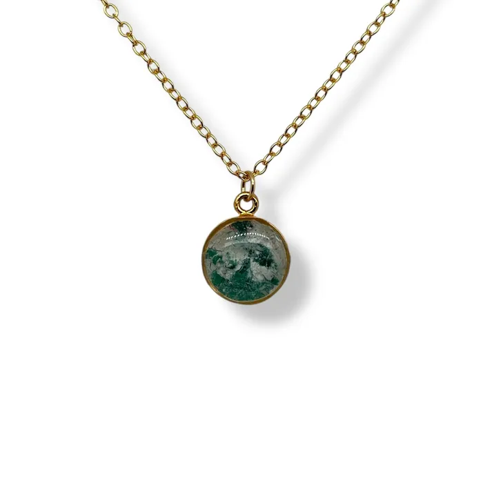 Michigan State Campus Rock Necklaces Amy Necklace Gold