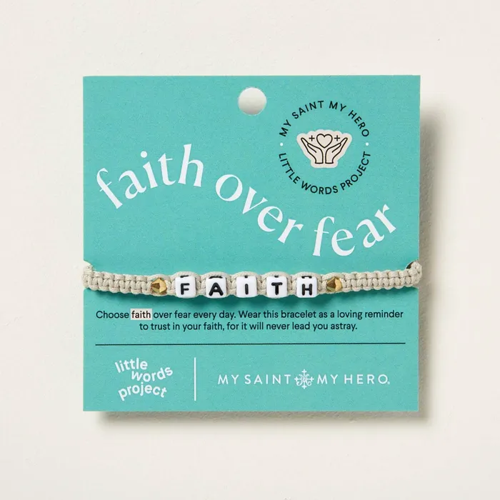 My Saint My Hero Bracelets My Saint My Hero Faith Bracelet